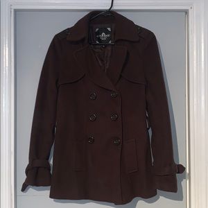 Brown Peacoat
